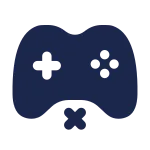 Gamepad No Charge SVG Icon